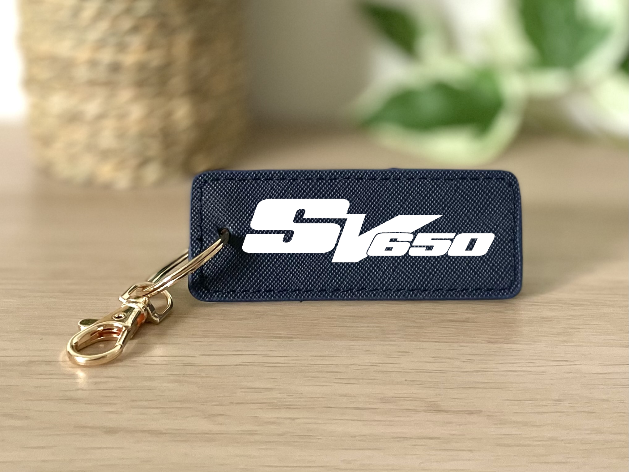 Porte clés SV650 bleu