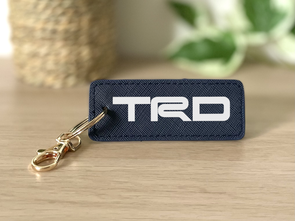 Porte clés TRD bleu