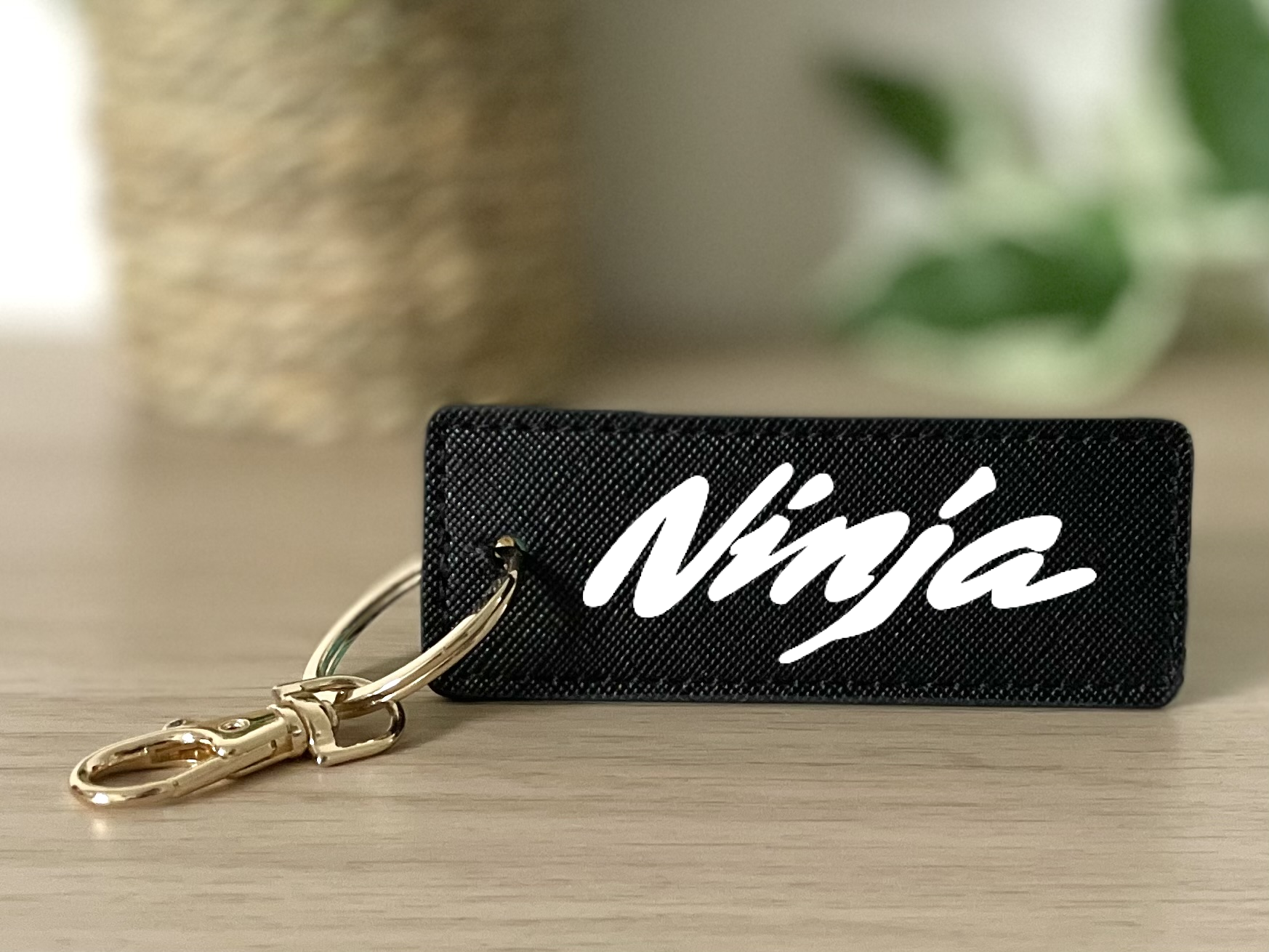 Porte clé Ninja noir