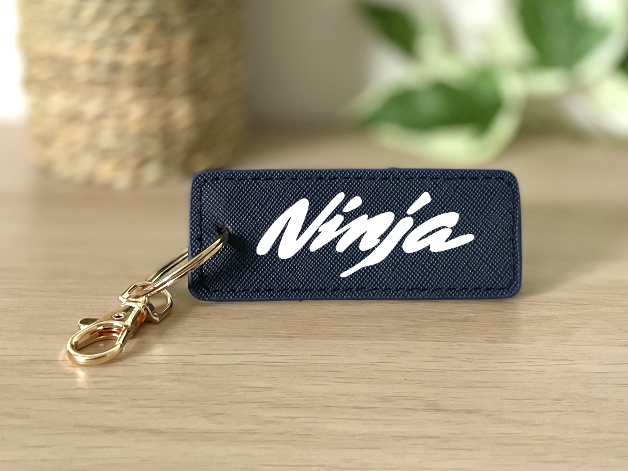 Porte clé Ninja bleu