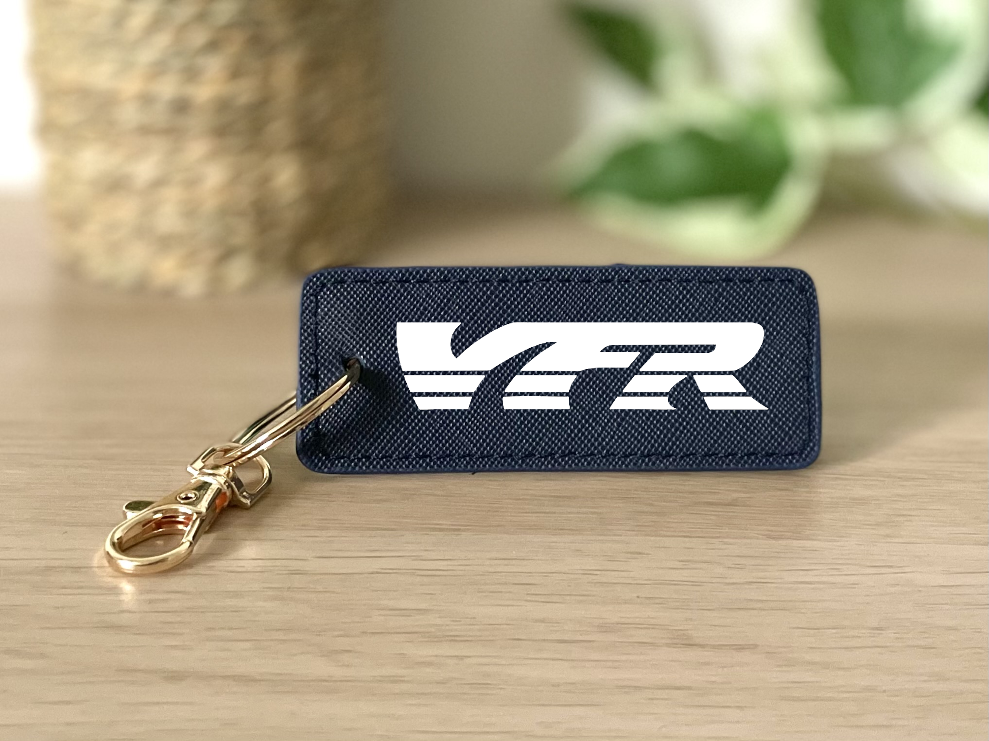 Porte clés VFR bleu