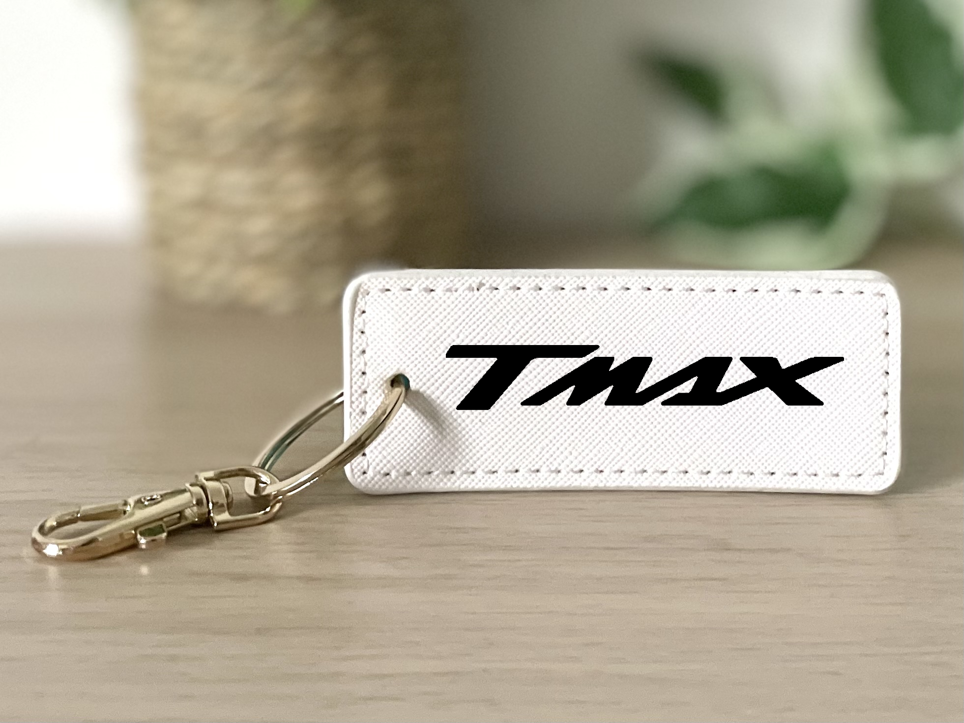 Porte clés T-max blanc