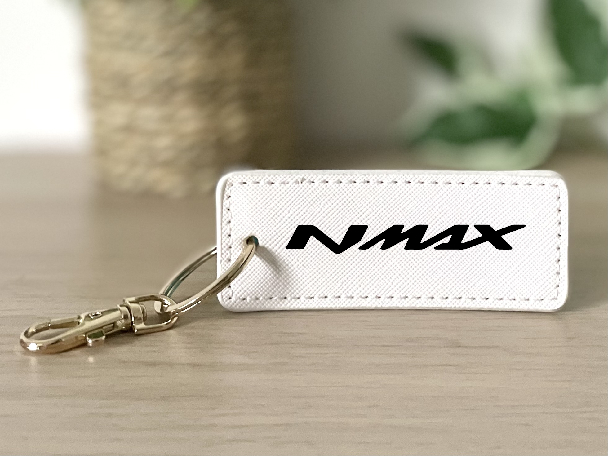 Porte clés Nmax blanc