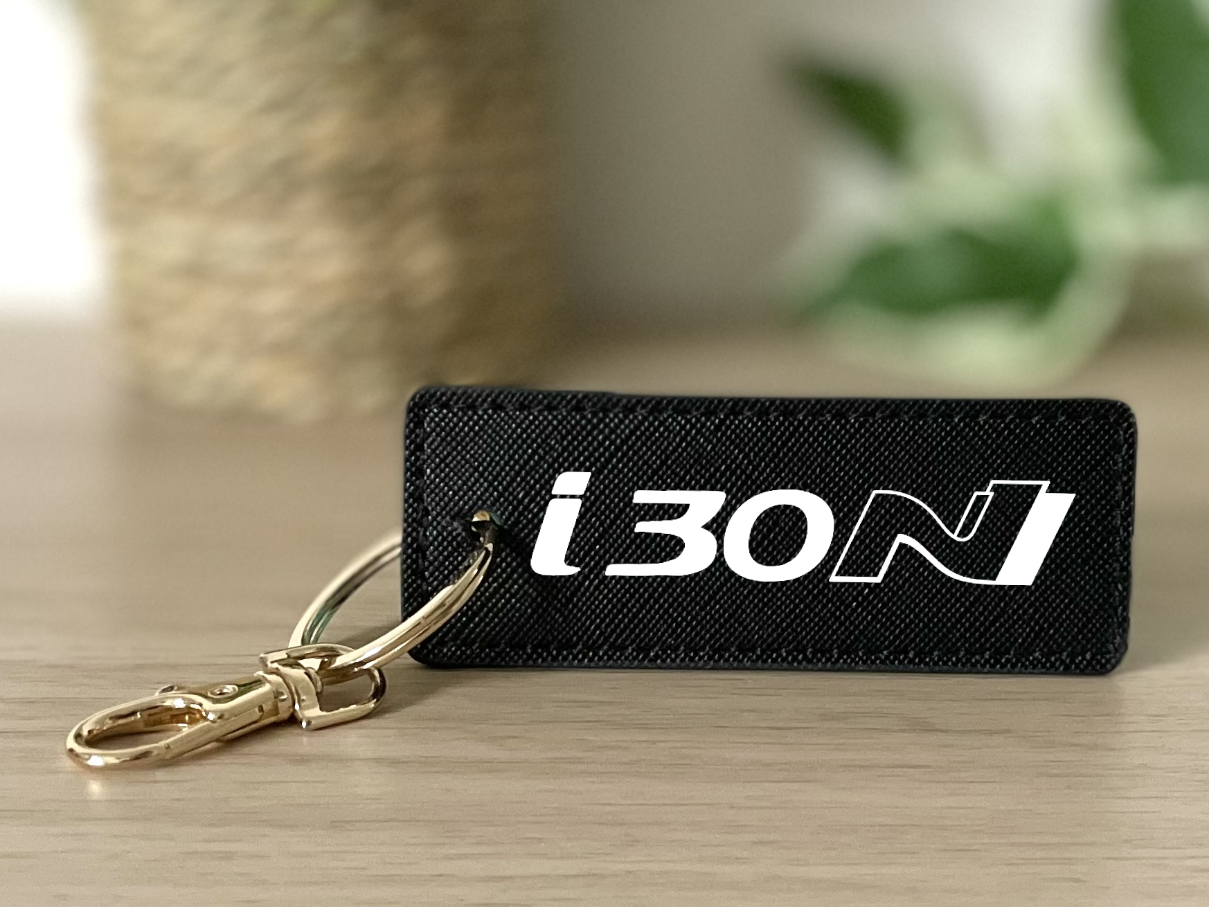 Porte clés i30n noir