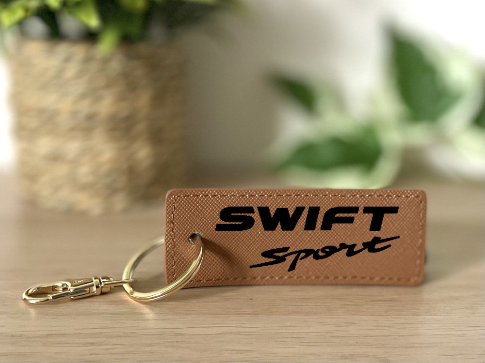 Porte clés Swift Sport marron