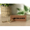 Porte clé Stelvio marron