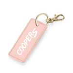 Porte clé Cooper S rose