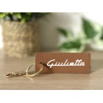 Porte clé Giuletta marron