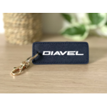 Porte clé Diavel bleu