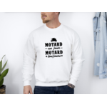 Sweat motard un jour blanc