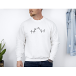 Sweat battement GS blanc
