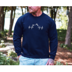 Sweat battement GS bleu