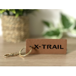 Porte clé x-trail marron