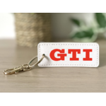 Porte clé GTI blanc
