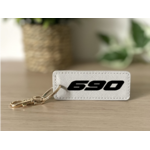 Porte clés 690 gris