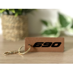 Porte clés 690 marron