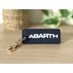 Porte clés Abarth bleu