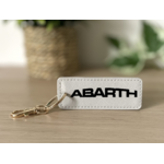 Porte clés Abarth gris
