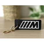 Porte clés M noir