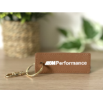 Porte clé M Performance marron