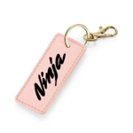 Porte clé Ninja rose