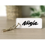 Porte clé Ninja blanc