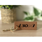 Porte clés i30n marron