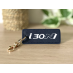 Porte clés i30n bleu