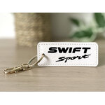 Porte clés Swift Sport blanc