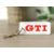 Porte clé GTI blanc