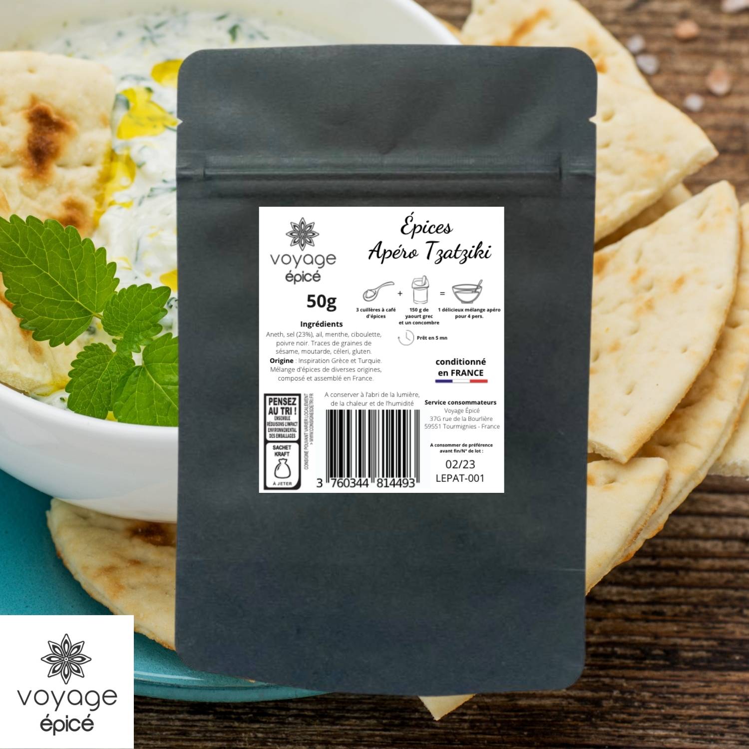 Epices-Apero-melange-Tzatziki-grece-turquie-voyage-epice-sachet-50g