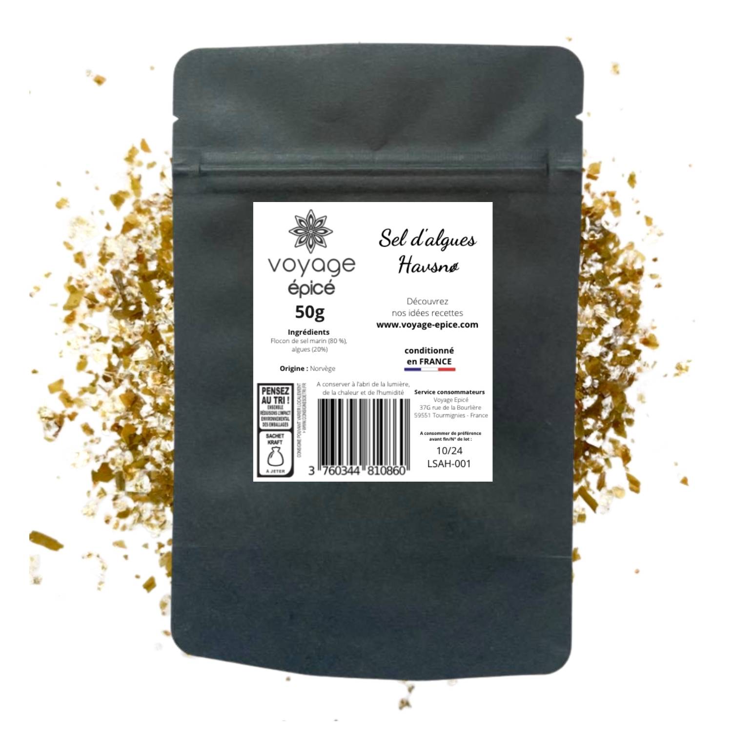 Sel-algues-Havsnø-norvège-voyage-epice-sachet-50g