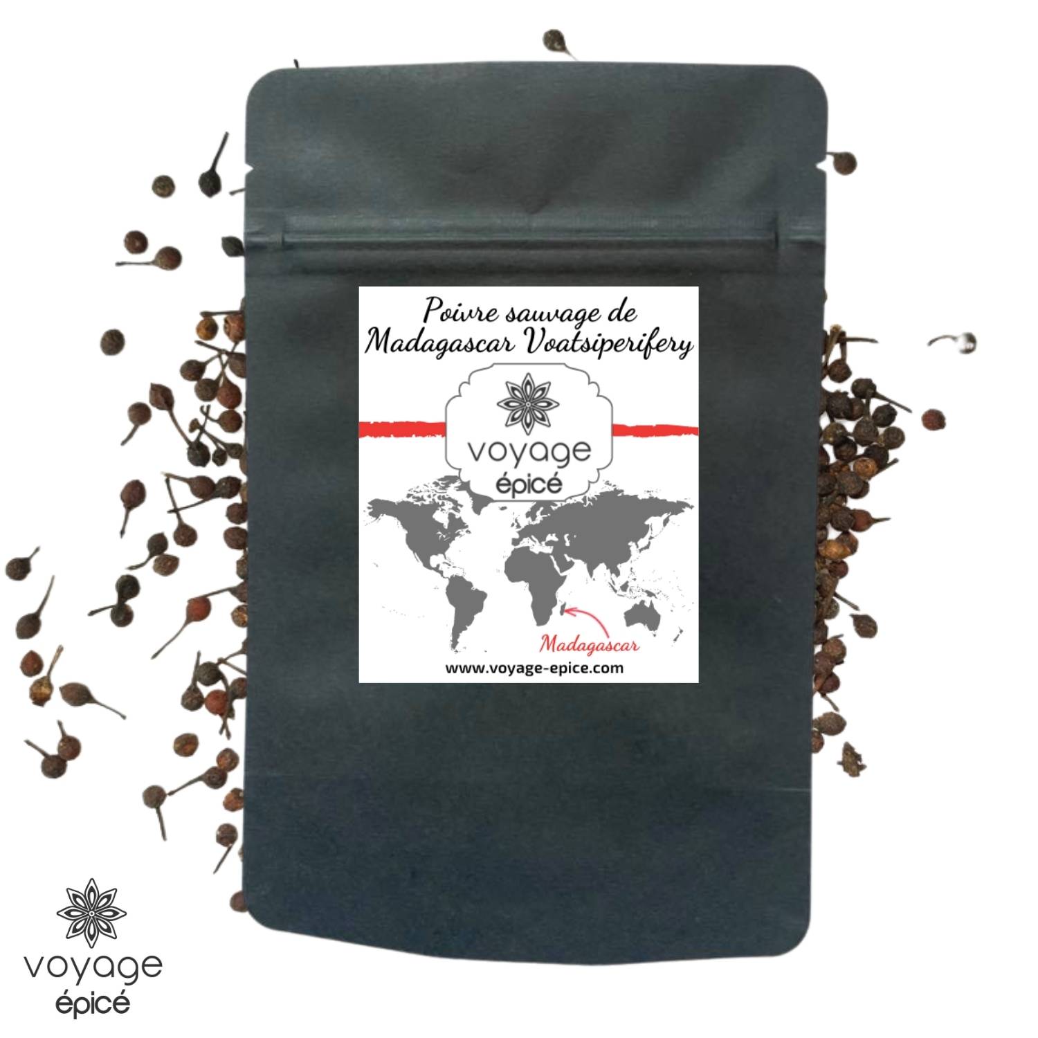 Poivre-sauvage-de-Madagascar-Voatsiperifery-voyage-epice-sachet