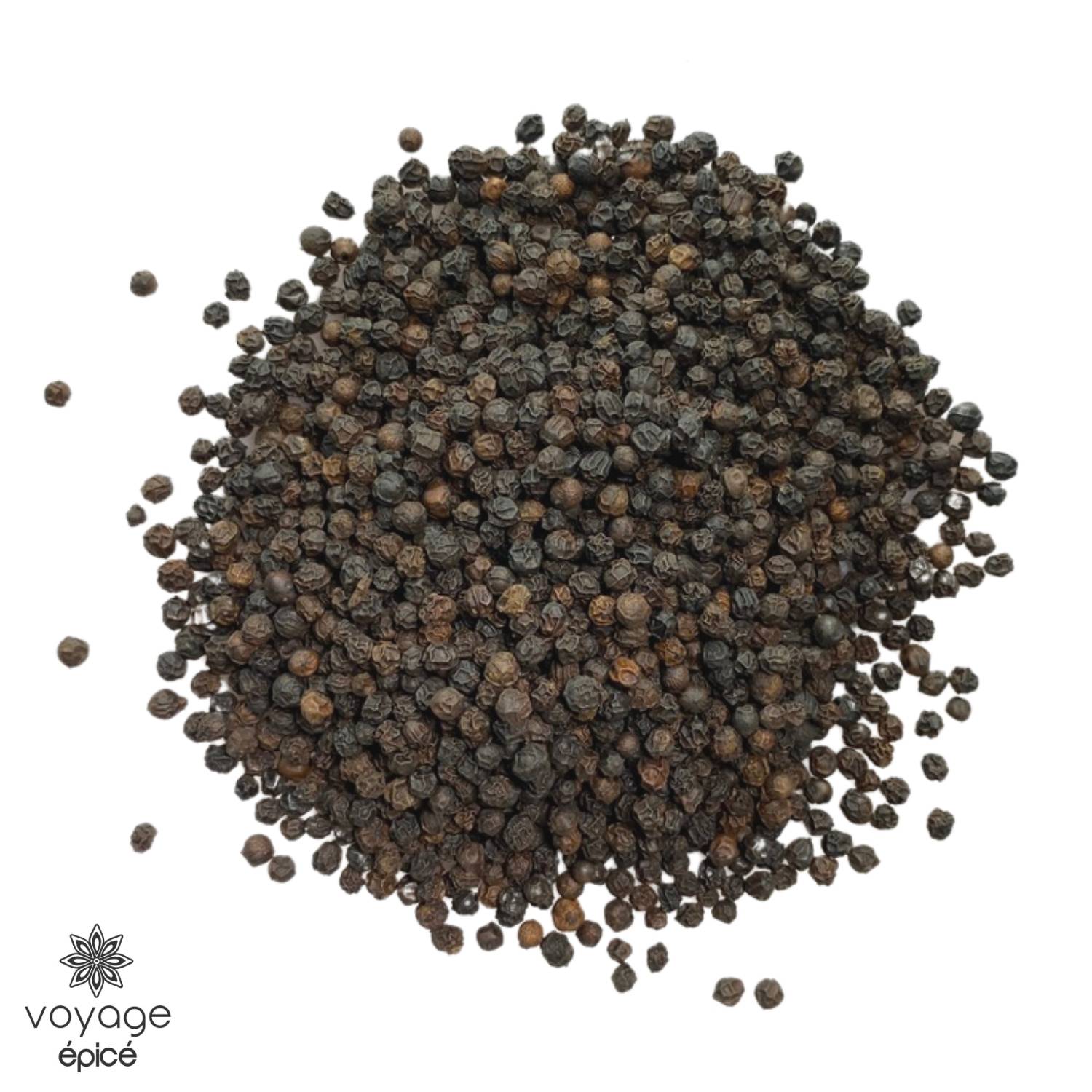 Poivre-noir-de-Tellicherry-inde-voyage-epice-sachet-poids