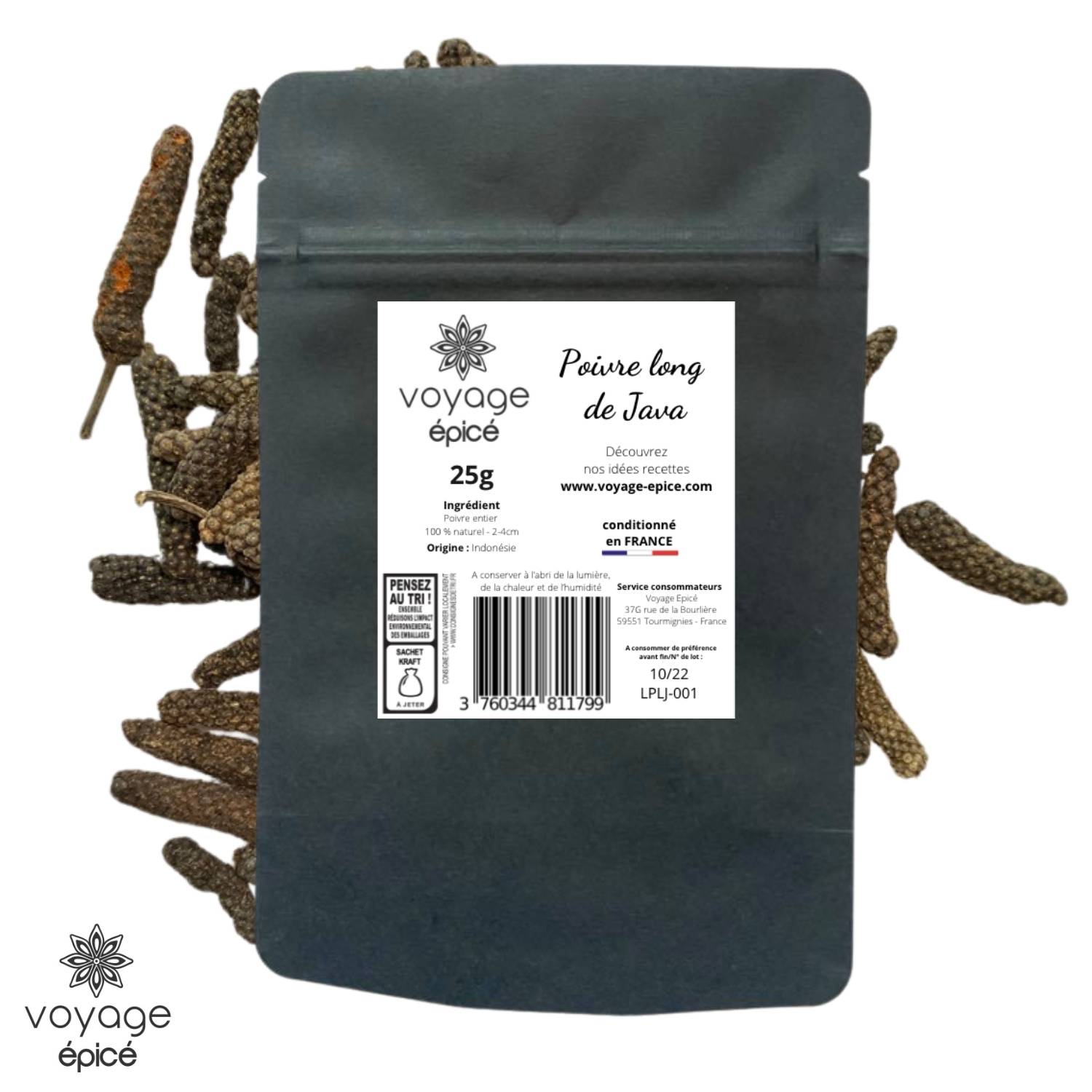 Poivre-long-de-Java-indonésie-voyage-epice-sachet-25g