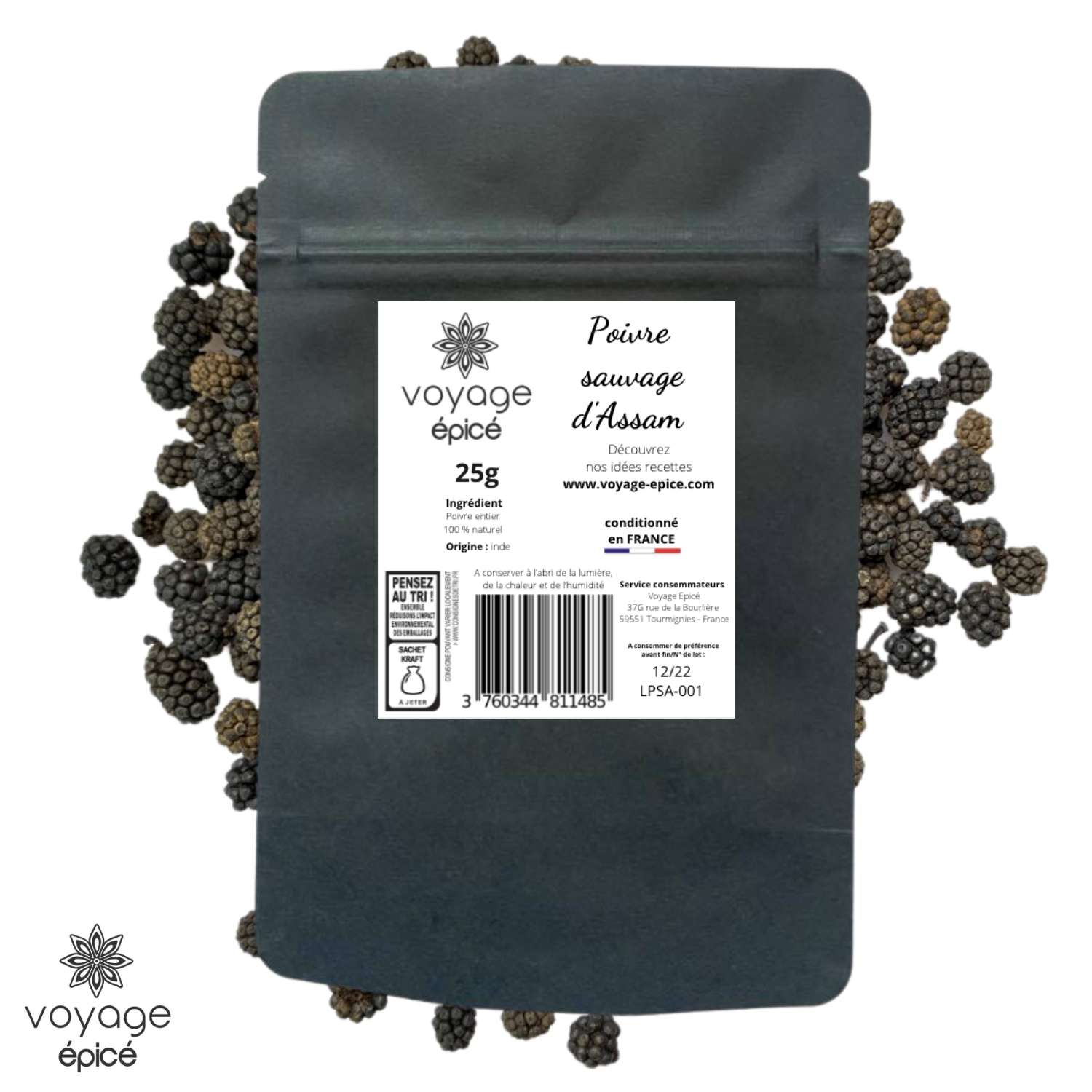 Poivre-sauvage-d-Assam-Inde-voyage-epice-sachet-25g