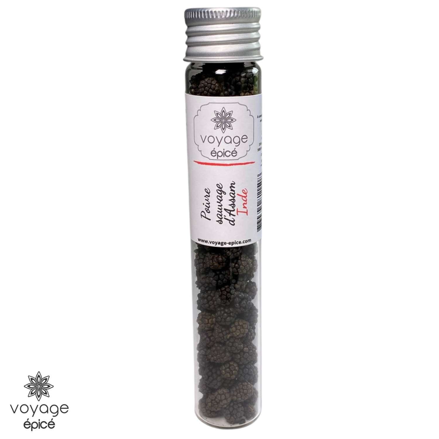 Poivre-sauvage-d-Assam-Inde-voyage-epice-tube-30g