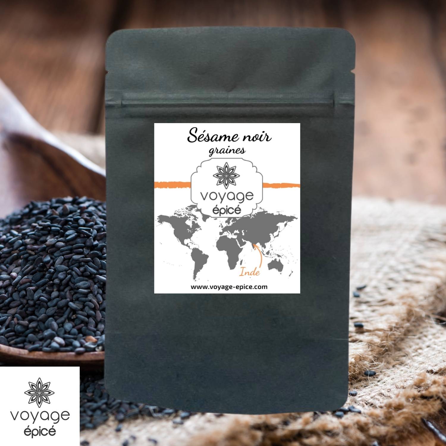 Sésame-noir-graines-inde-voyage-epice-sachet