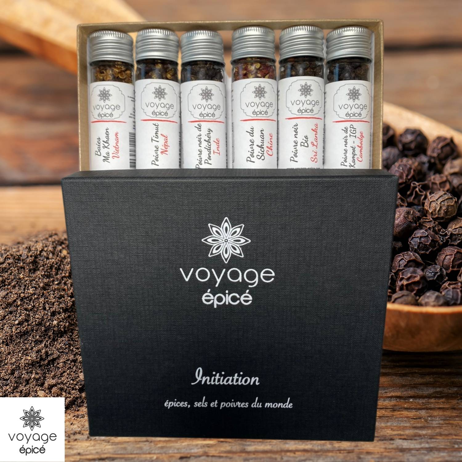 Coffret-6-poivres-tubes-Saveurs-poivrées-Asie-poivre-noir-pondichery
