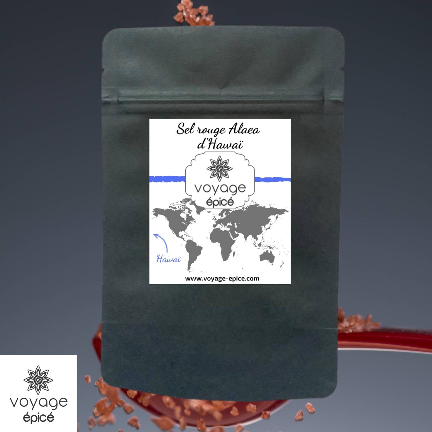 Sel-rouge-alaea-Hawaï-voyage-epice-sachet