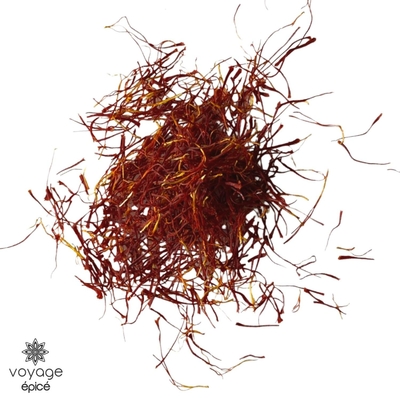 Safran-Orient-en-pistils-filaments-stigmates-iran-voyage-epice-sachet-pot-poids-1g