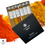 Coffret-6-tubes-mélange-epices-du-monde-voyage-epice-colombo