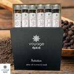Coffret-6-poivres-tubes-Saveurs-poivrées-Asie-poivre-noir-pondichery