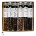 Coffret-6-poivres-tubes-Saveurs-poivrées-Asie-poivre-de-kampot-igp