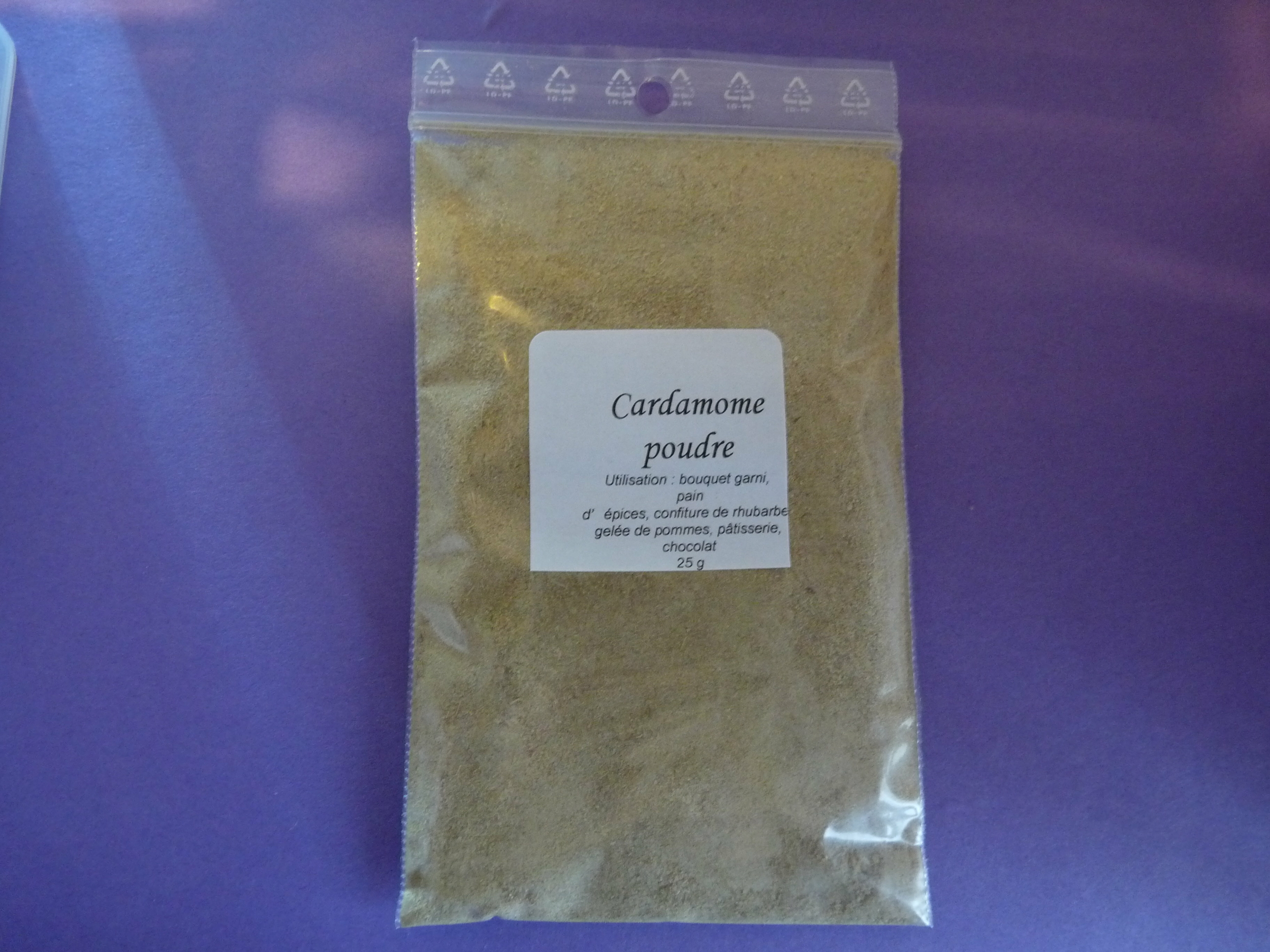 Cardamome poudre 25g - Coop La Meute