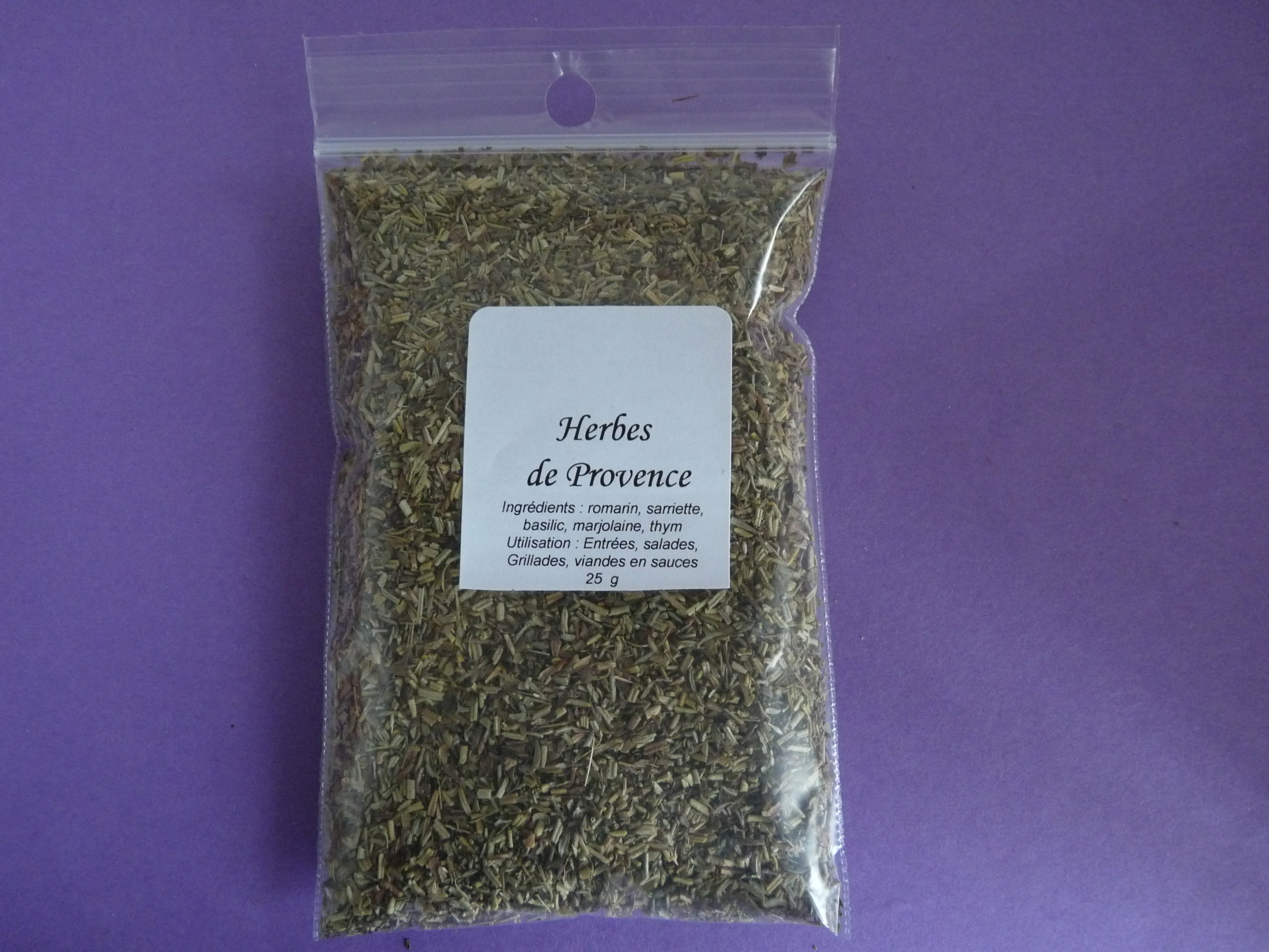 Herbe de provence 1 etiquettes