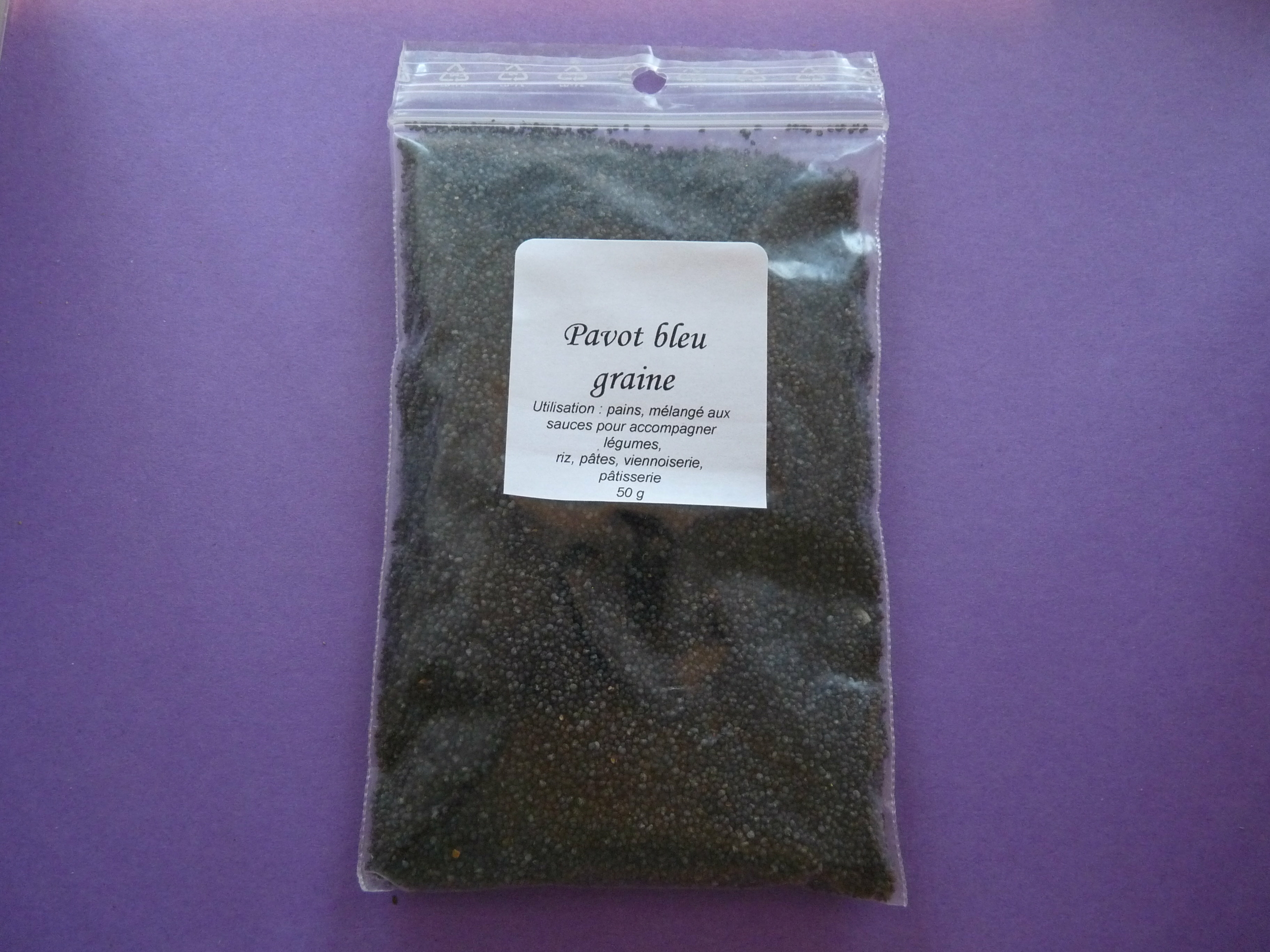 Pavot bleu graines 40 g 