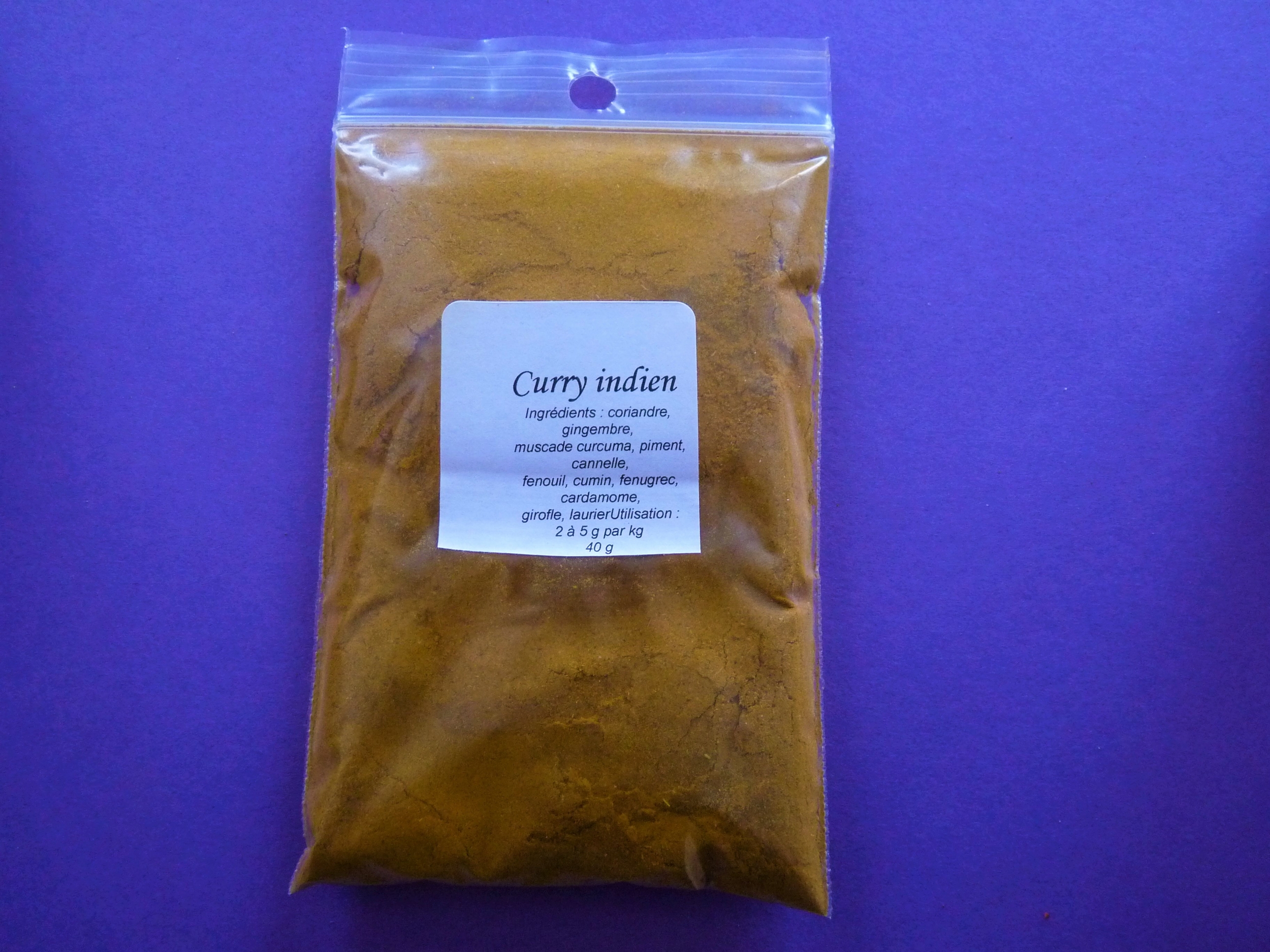 Curry Indien 40 g 