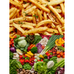 legumes et frites