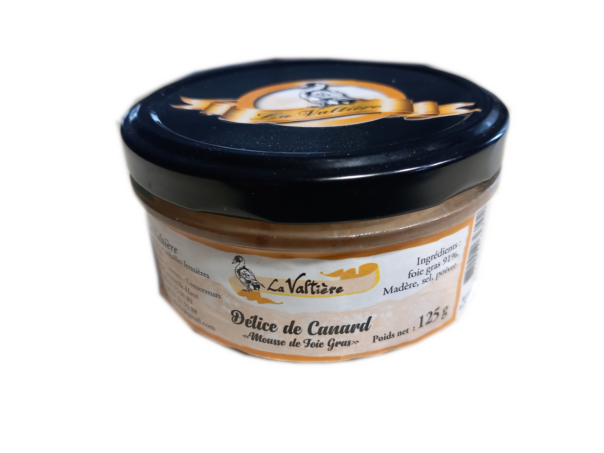 MOUSSE DE FOIE GRAS 125G